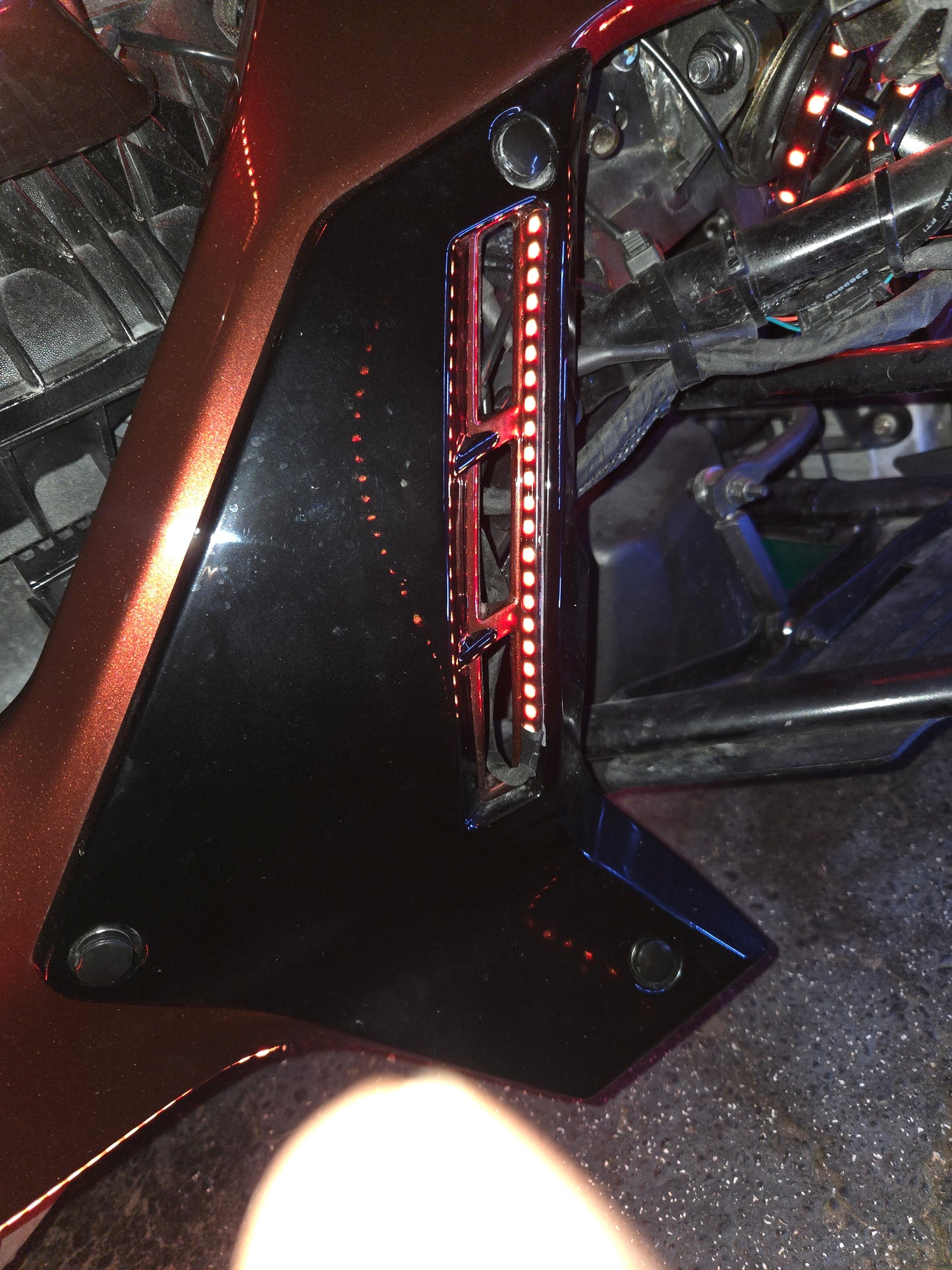 RYKER FAIRING LED (RGB SMOKED) LIGHTS